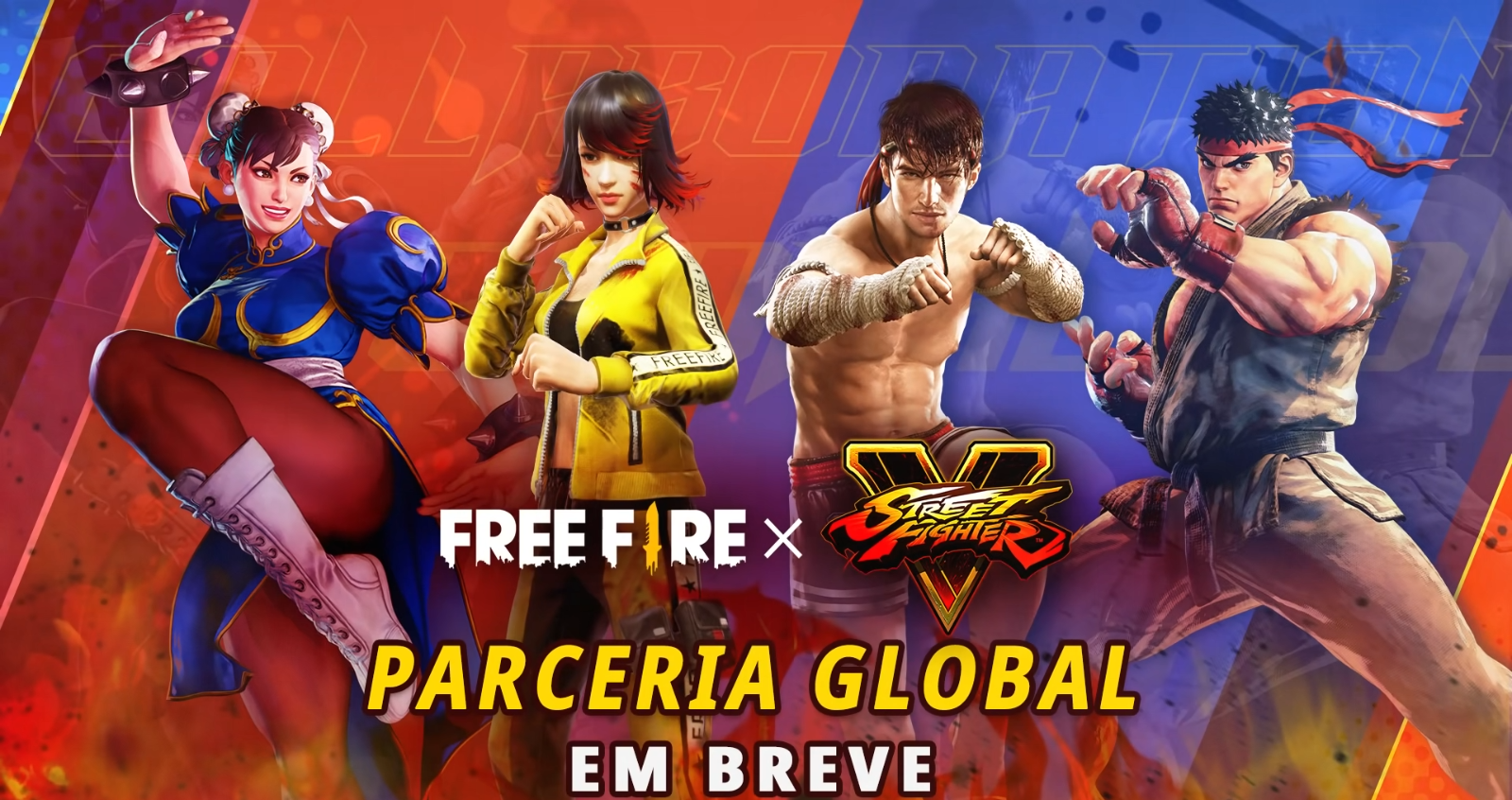 Free Fire: Veja como será a Colaboração com Street Fighter V!