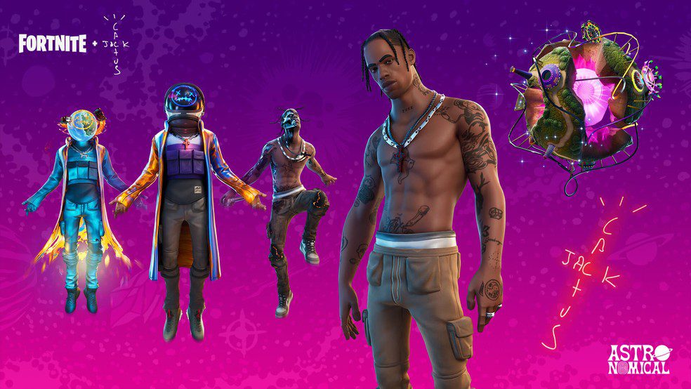 Fortnite: Emote de Travis Scott é Removido Após Polêmica