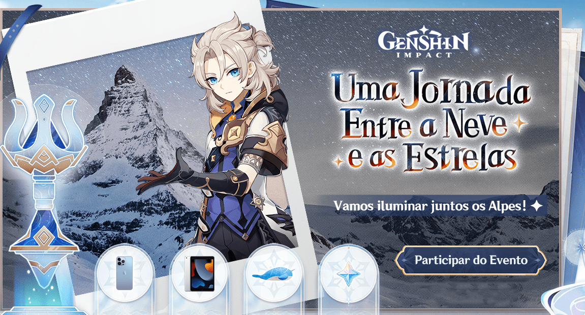 Genshin Impact: Uma Jornada Entre a Neve e as Estrelas