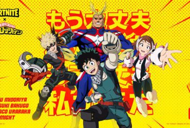 Skins e Evento de Boku no Hero Academia Chegam ao Fortnite!