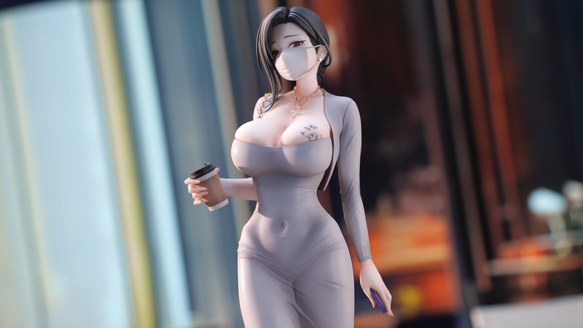 Moradores da Coreia chamam a polícia por causa de uma figura de anime
