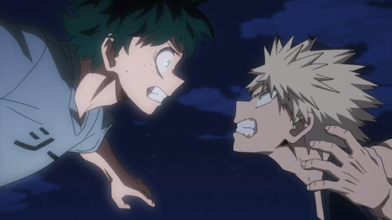 Episódio 3 da 8ª temporada de My Hero Academia encerra a rivalidade entre Bakugo e Deku 2